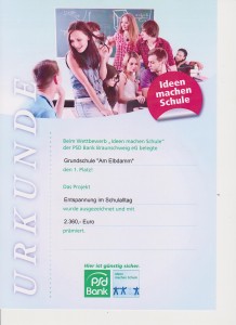 Urkunde Ideen machen Schule 001